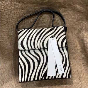 Aqua zebra mini bag brand new with tags